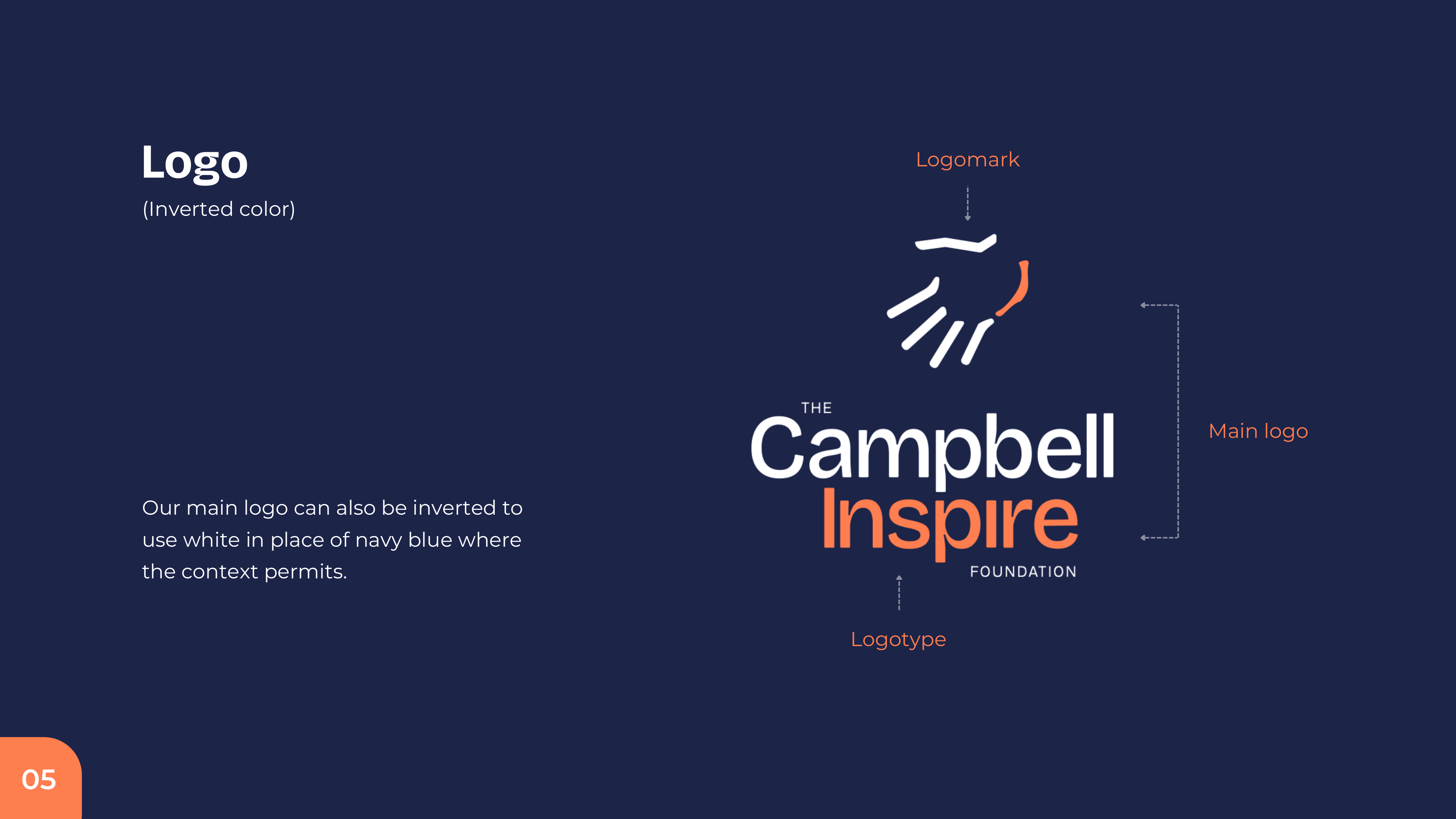 Campbell Inspire Foundation Visual Guide - Page 5